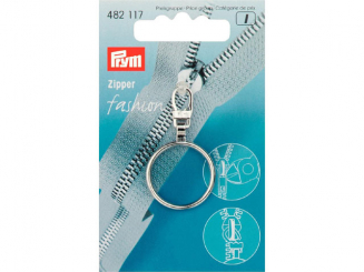 Prym Fashion-Zipper Ring silberfarbig 