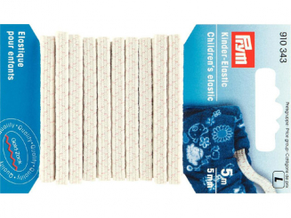 Prym Kinder-Elastic 5 mm weiss 