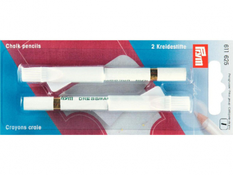 Prym Kreidestifte + Buerste weiss 