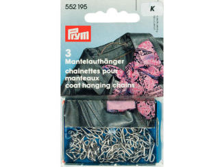 Prym Mantelaufhaenger EIS silberfarbig 