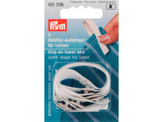 Prym Naehfrei-Aufhaenger Leinen weiss 