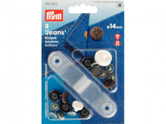 Prym NF-Jeans-Knoepfe Lorbeerkranz MS 14 mm altkupfer 
