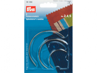 Prym Polsterernadeln gebogen ST 2,4,5 silberfarbig 