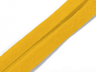 Prym Schrägband Baumwolle 40/20 mm gelb 