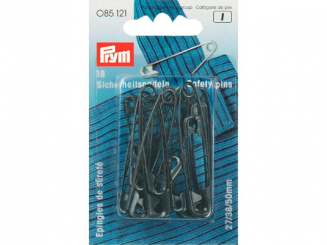 Prym Sicherheitsnadeln ST 27/38/50 mm schwarz 