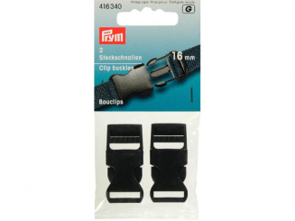 Prym Steckschnallen stark KST 16 mm schwarz 