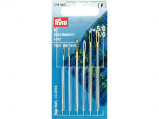 Prym Stopfnadeln kurz ST 5/0-1/0 silberfarbig 