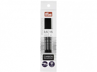 Prym Strumpfstricknadeln Ergonomics Carbon 15 cm 3,50 mm