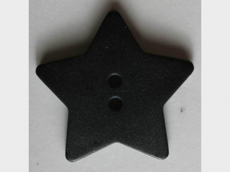 Quiltingknopf in Form eines hübschen Sternes - Größe: 15mm - Farbe: 