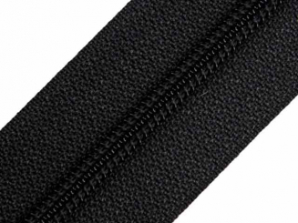 Reißverschluss Meterware S40 col. 001 schwarz 