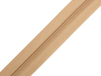 Reißverschluss Meterware S40 col. 004 braun-beige 