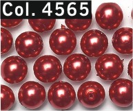 Renaissance Perlen 4mm rot 