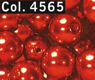 Renaissance Perlen 6mm  rot 