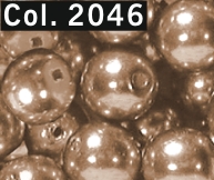 Renaissance Perlen 6mm d.braun 