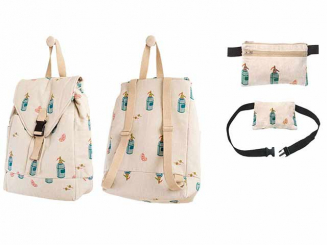 Schnittmuster Rucksack- und-Bauchtasche 