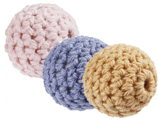 Schnulli-Häkelperle 20 mm 