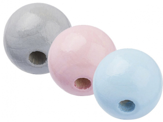 Schnulli-Holzperle 12 mm 