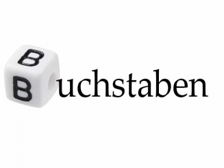 Schnulli Kunststoff Buchstaben-Würfel 10 mm 