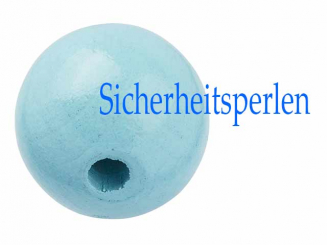 Schnulli-Sicherheits-Perle 12 mm, Btl.. à 10 St. Va