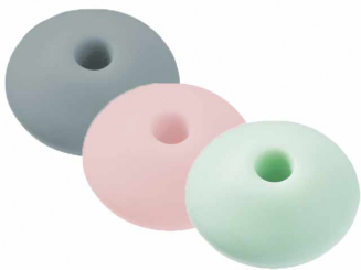 Schnulli-Silikon Linse 12 mm,  Btl. à 6 St. 