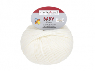 Schoeller & Stahl Baby Merino Farbe 3901 weiß brilliantweiß