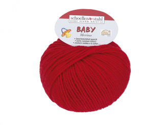 Schoeller & Stahl Baby Merino Farbe 3918 rot