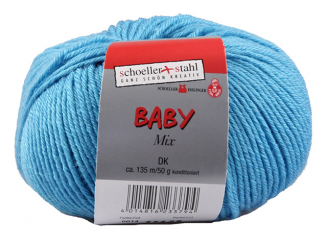Schoeller Babywolle Baby-Mix türkis