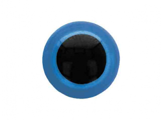 Sicherheitsauge ø 20 mm blau-schwarz