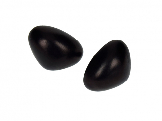 Sicherheitsnasen-schwarz-Kunststoff- 24 mm-2 Stk. 