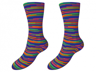 Sockenwolle Fortissima Rosenheim color Farbe 231 cobalt