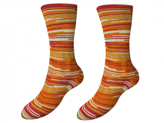 Sockenwolle Fortissima Südsee color KORALLE