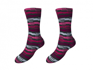 Sockenwolle Fortissima Tundra color wildbeere