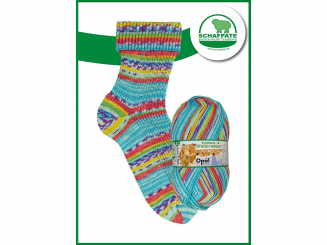 Sockenwolle Opal 4fach Schafpate 14 Farbe 1194 Sicherer Pferch