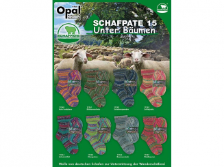 Sockenwolle Opal 4fach Schafpate 15 