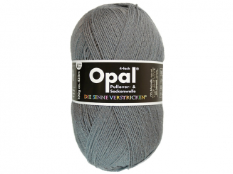 Sockenwolle Opal 4fädig uni RAUCH