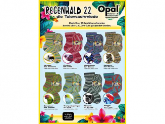 Sockenwolle Opal Regenwald 22 