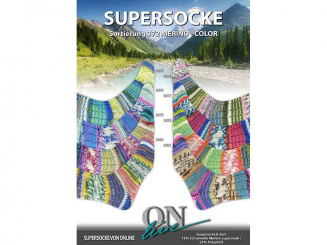 Sockenwolle Supersocke 6 fädig Sort. 372 