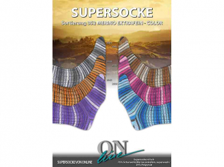 Sockenwolle Supersocke Merino extrafein Sort. 352 