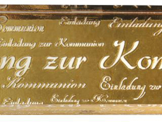 Stempel Einladung Kommunion-124x33x15mm 