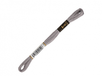 Stickgarn Sticktwist 8 meter DUNKELGRAU