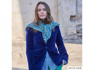 Stirckanleitung Schal Katia Brahma 