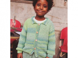 Strickanleitung Baby Jäckchen Katia Wolle Marea 