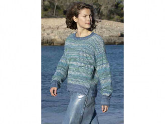 Strickanleitung Damenpullover Step EXP 