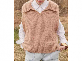 Strickanleitung Damenpullunder Alpaca Cotton 