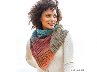 Strickanleitung Dreieckstuch Katia Maravilla 