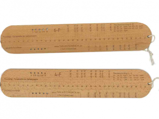 Tanja Steinbach Sockenlineal Sockenlineal 4 & 6-fädig 