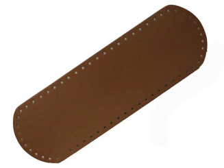 Taschenboden rechteckig Ecoline 30x10cm Kunstleder cappuccino