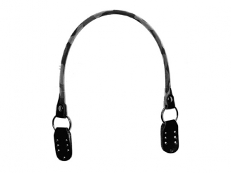 Taschengriff Stück 55x2cm militare grau-schwarz 