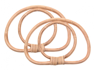 Taschengriffe paarweise 23x16,5cm Ratan 