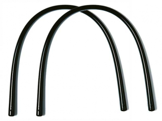 Taschengriffe (paarweise) 27x27cm Schwarz